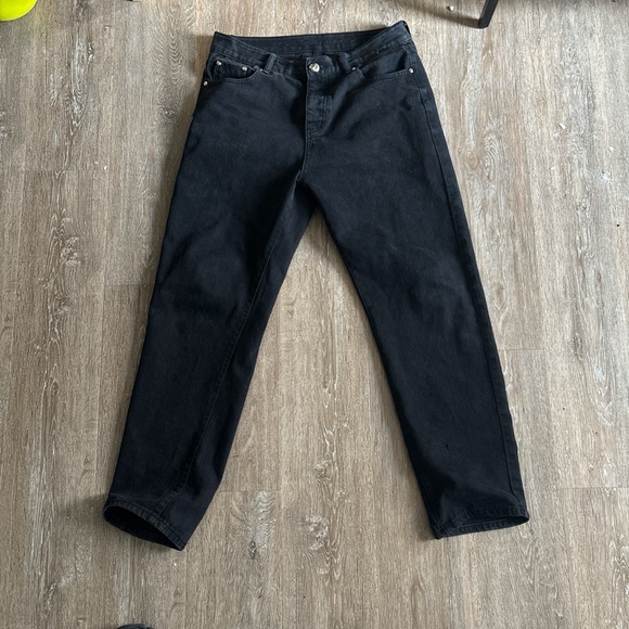 Chrome Hearts 1of1 Black Blank jeans